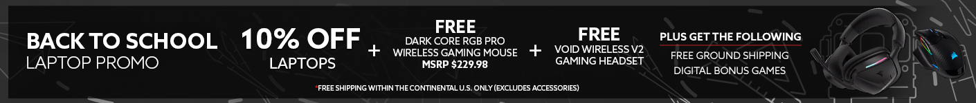 Back to School Laptop Promo