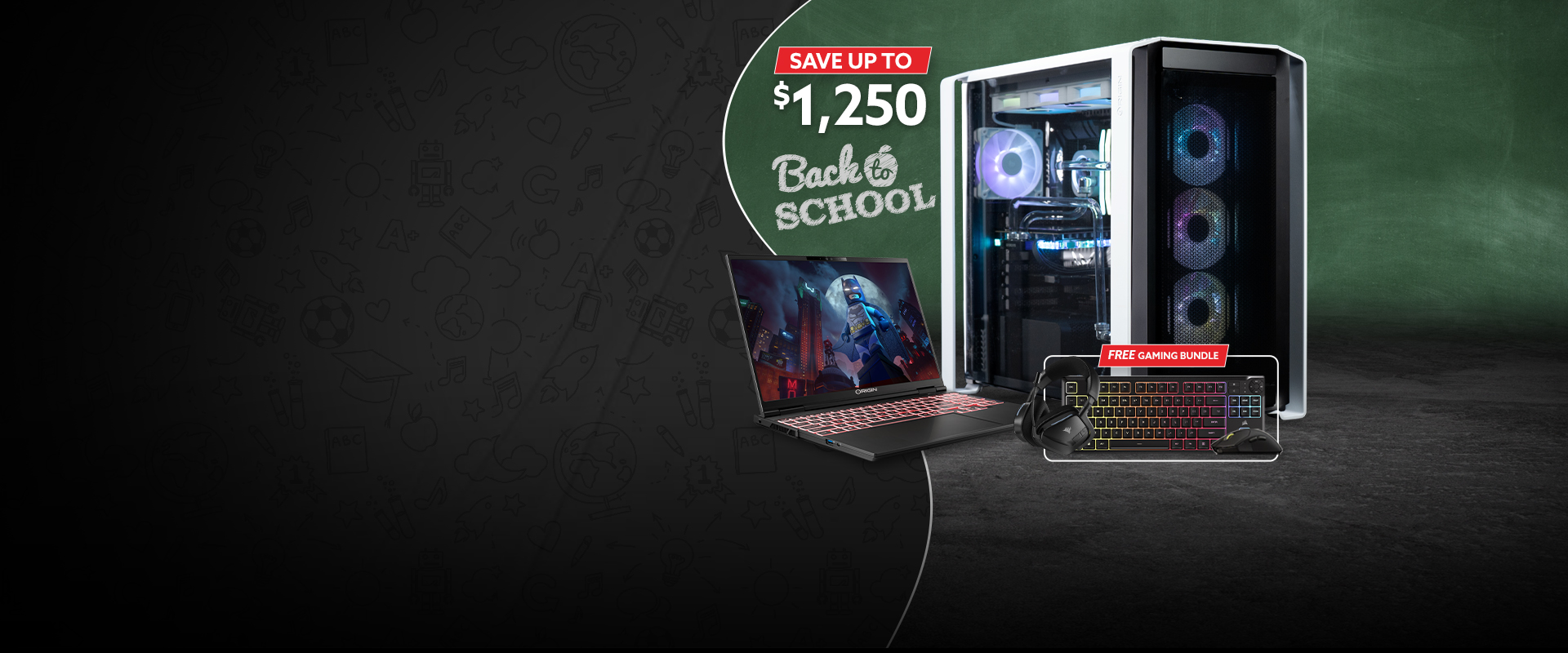 Promotional Image for the 4th of July. Save up to $1300 Off and get 