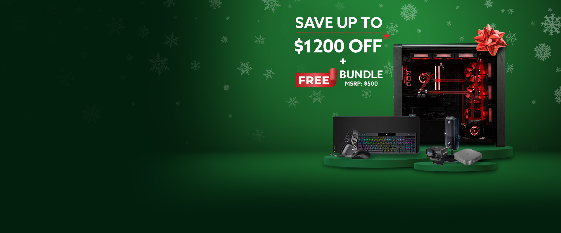 Save up to $1200 off plus free shipping, digital bonus games & 2 year warranty